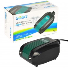 Sobo SB-1106 Çift Çıkışlı Sessiz Hava Motoru 5.8W - 2 x 4.5 Lt/min