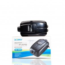 Sobo SB-8806 Çift Çıkışlı Hava Motoru 8W - 2 x 3 Lt/min